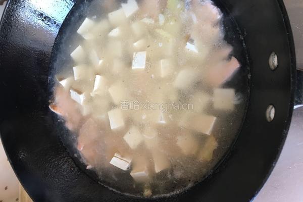 三纹鱼豆腐汤的做法图解8