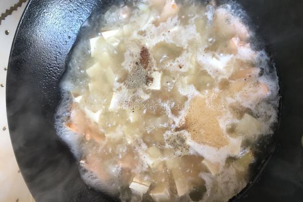 三纹鱼豆腐汤的做法图解11