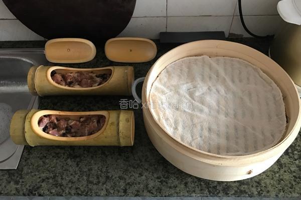 竹筒蒸排骨的做法图解7