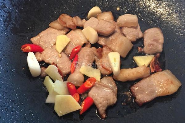 豆角土豆炖肉的做法图解4