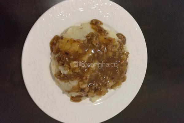 浇汁土豆泥的做法图解8