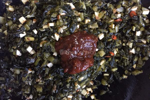 素炒咸菜的做法图解8