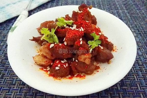 炒烤Q猪肉的做法图解6