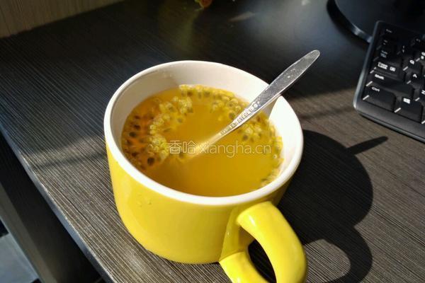 百香果蜂蜜茶的做法图解3