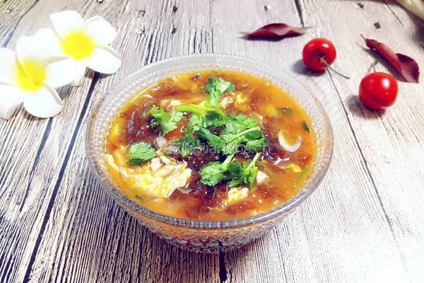 西红柿紫菜蛋花汤的做法图解10