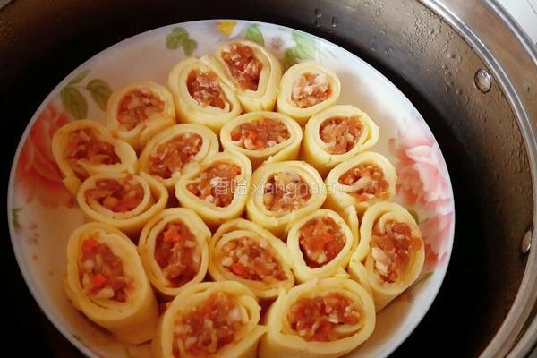 鸡蛋肉卷的做法图解8