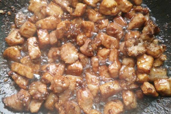 玉米炒肉的做法图解2