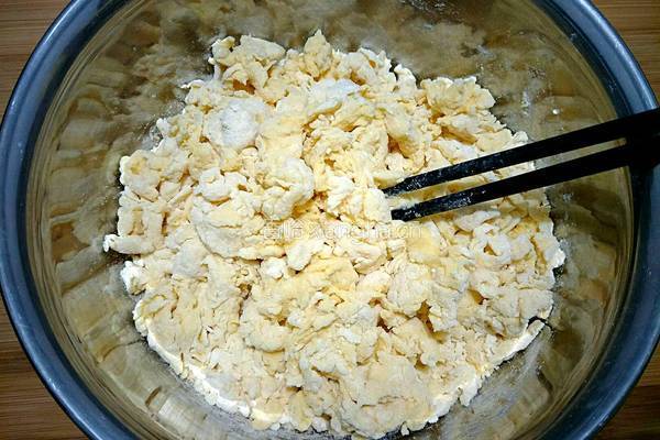 玉米白面发面饼的做法图解2