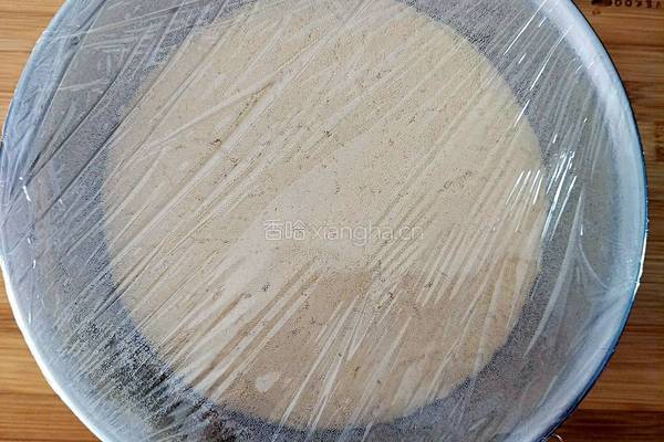 玉米白面发面饼的做法图解4