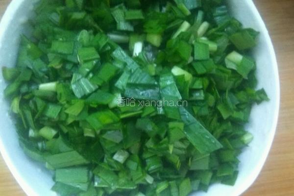韭菜卷的做法图解4