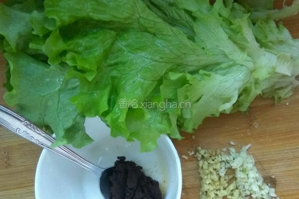 春风拂面……拌生菜的做法图解1