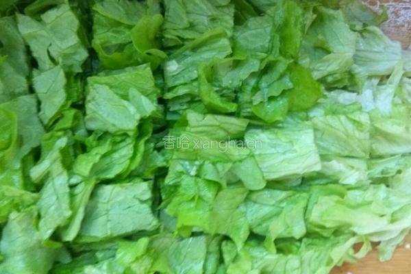 春风拂面……拌生菜的做法图解2