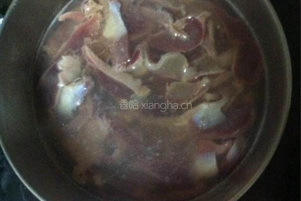 辣椒炒鸡胗的做法图解3