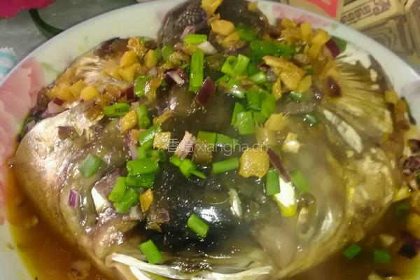 清蒸鱼头的做法图解7