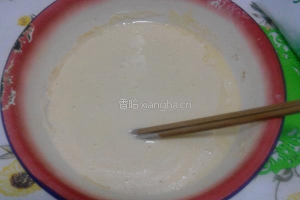 摊杂粮煎饼的做法图解3