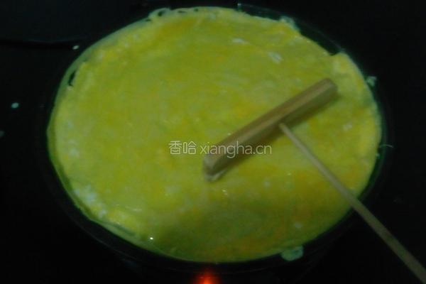 摊杂粮煎饼的做法图解7