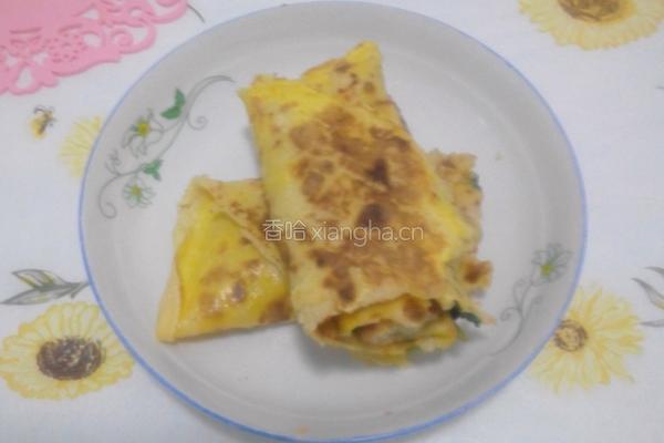 摊杂粮煎饼的做法图解10
