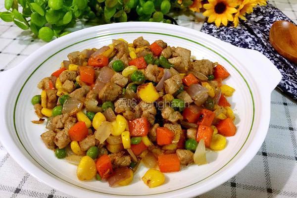 什锦肉丁的做法图解12