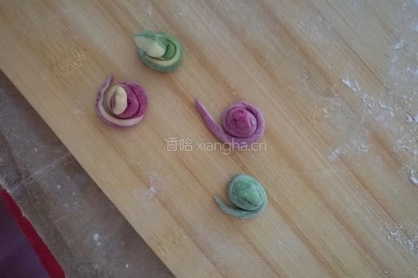 蒸生日花糕的做法图解10