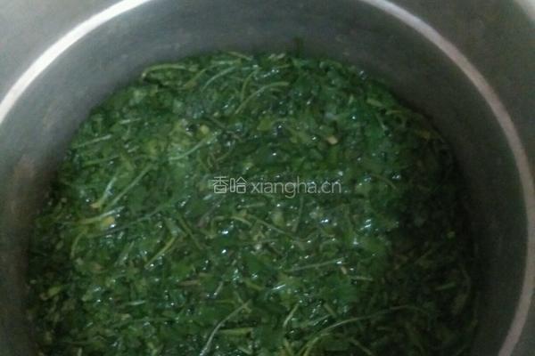 荠菜肉包子的做法图解5