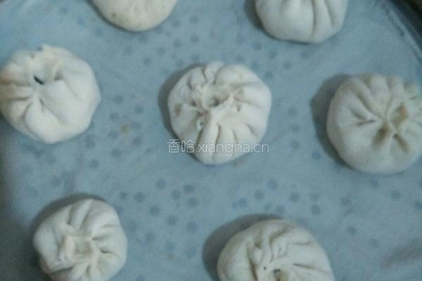 荠菜肉包子的做法图解14