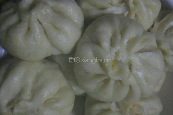 胡萝卜肉馅包子