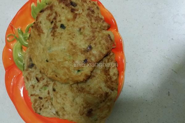 萝卜丝饼的做法图解4