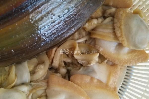 韭菜河蚌馅肉饼的做法图解2