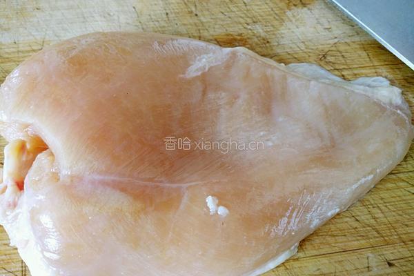 孜然鸡柳的做法图解1