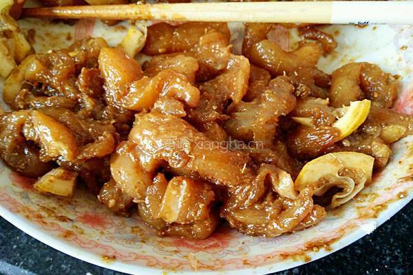 孜然鸡柳的做法图解4