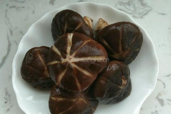 香菇油菜的做法图解8