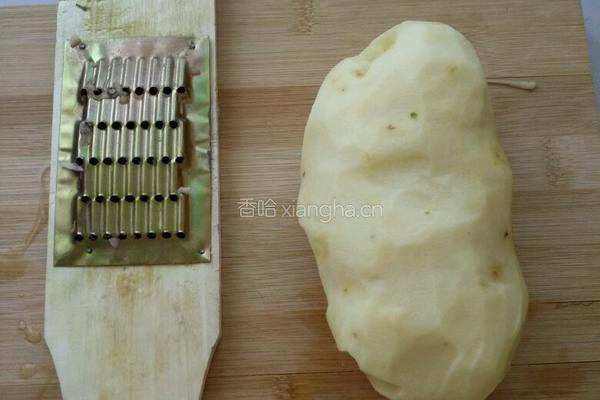 自制零食香脆薯条的做法图解1