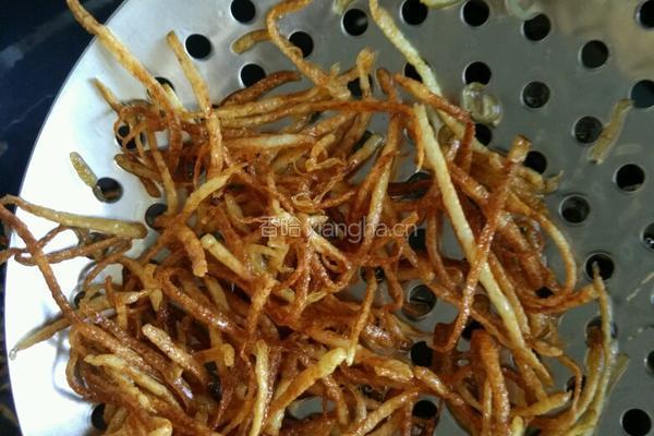 自制零食香脆薯条的做法图解5