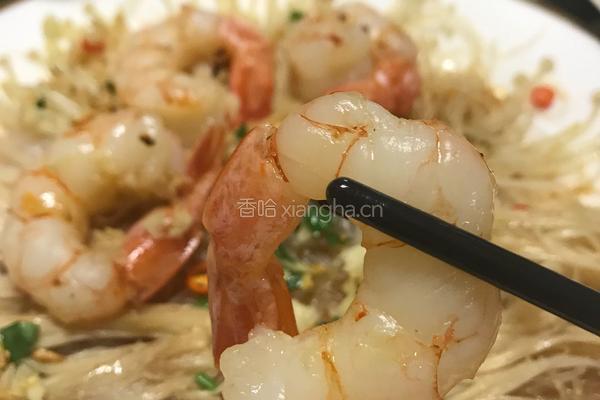 彩色蒸阿根廷大红虾仁的做法图解6