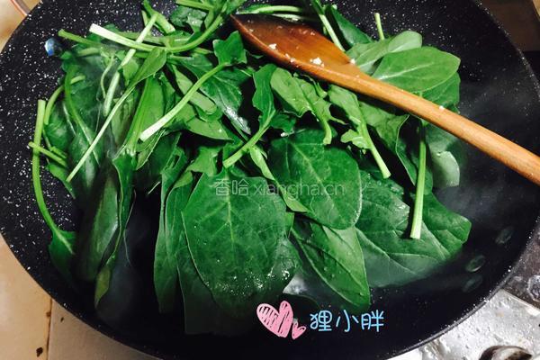 蒜蓉菠菜的做法图解5