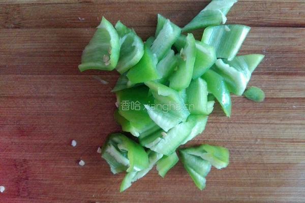 尖椒白菜片的做法图解4