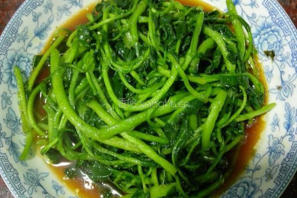 懒人西洋菜的做法图解1