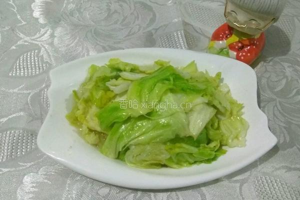 爆炒包菜的做法图解4