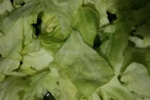 爆炒包菜的做法图解2