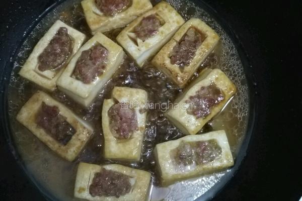 家常酿豆腐的做法图解4