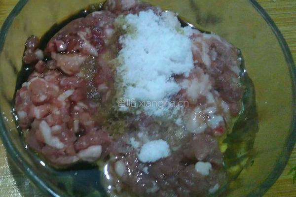 树叶包子……茴香肉馅的做法图解5