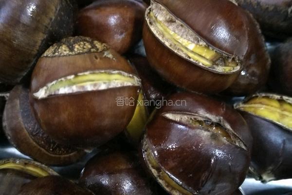 烤原味栗子的做法图解5