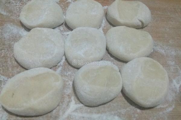 春暖花开……烤玫瑰花饺的做法图解12