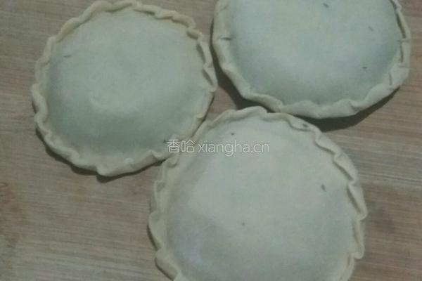 烤菜盒子（茴香猪肉馅）的做法图解1