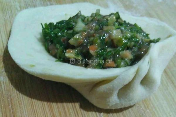 圆包子……茴香肉馅的做法图解15