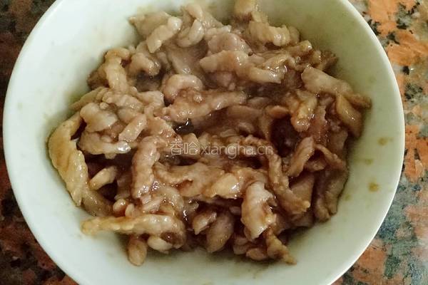 芦笋炒肉丝的做法图解5
