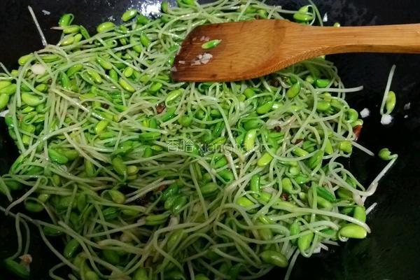 凉拌豆苗的做法图解7