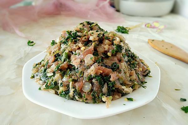 荠菜肉饺子馅的做法图解9