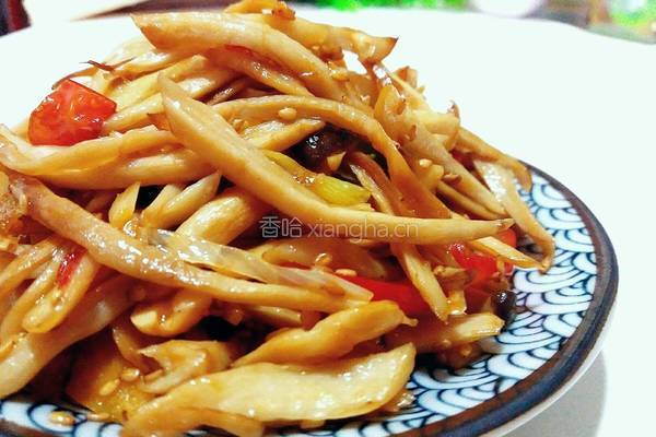 干煸杏鲍菇的做法图解14
