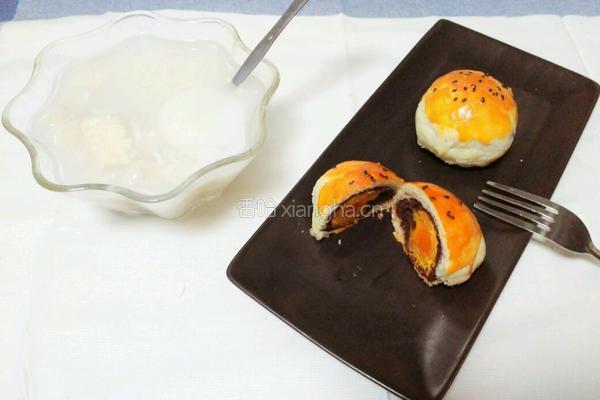 蛋黄酥的做法图解19